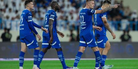 الهلال يفقد 3 لاعبين أمام ضمك في روشن