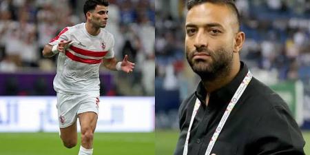 ‎زيزو يشتكي زملاءه في الزمالك لميدو