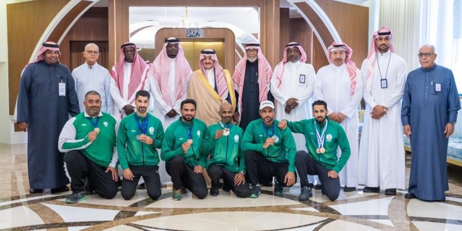 أمير الشرقية يستقبل ويكرّم لاعبي منتخب الأساتذة لألعاب القوى  - وكالة Mea News