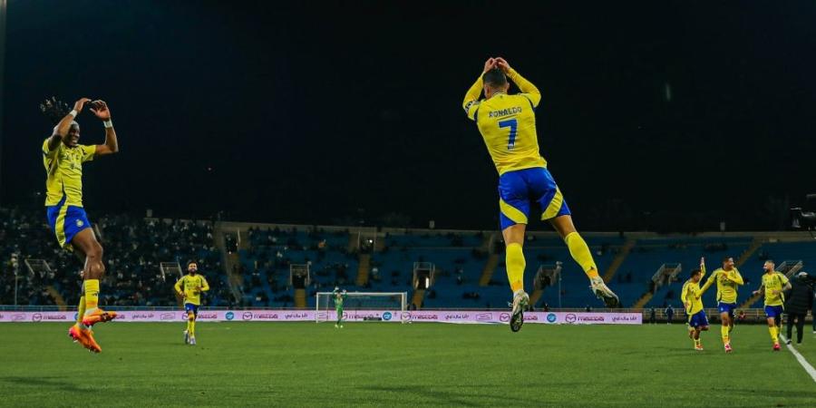 رونالدو يعتلي تقييم لاعبي النصر أمام الرائد 