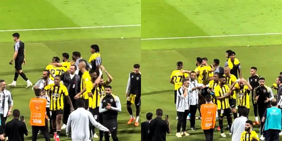 جماهير الاتحاد تهتف لبيرجوين تقديرًا لوفائه بعد وفاة جدته .. فيديوالاتحاد يقسو على الوحدة برباعية .. تغطية وصور