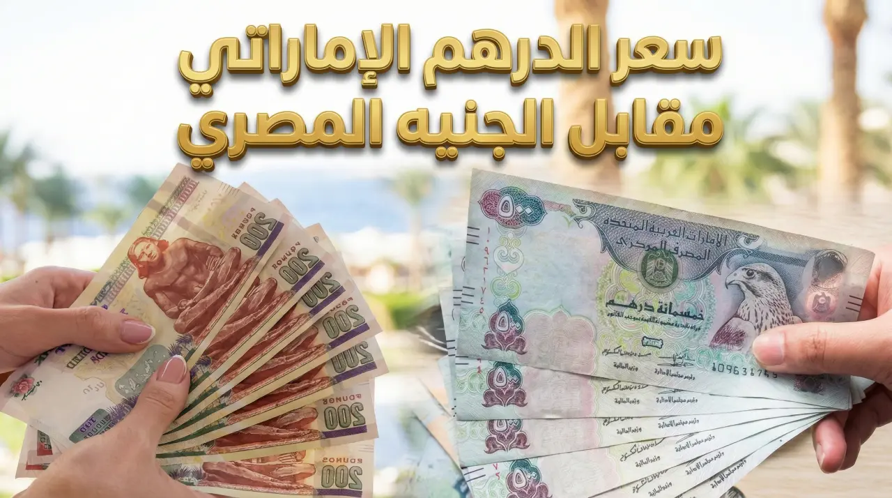 سعر الدرهم الإماراتي اليوم الثلاثاء 13-1-2026 في البنوك المصرية.. “أبو ظبي” يتصدر القائمة (تحديث لحظي)