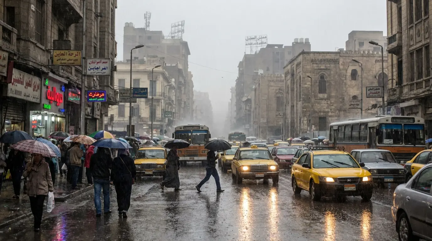 أمطار رعدية ورياح ترابية تضرب محافظات مصر اليوم.. هل مدينتك من بينها؟